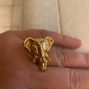 Tory Burch Gold Elephant Ring